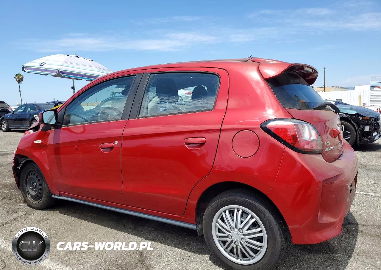 2022 Mitsubishi Mirage Es-Le VIN:ML32AUHJ2NH005433 - 2