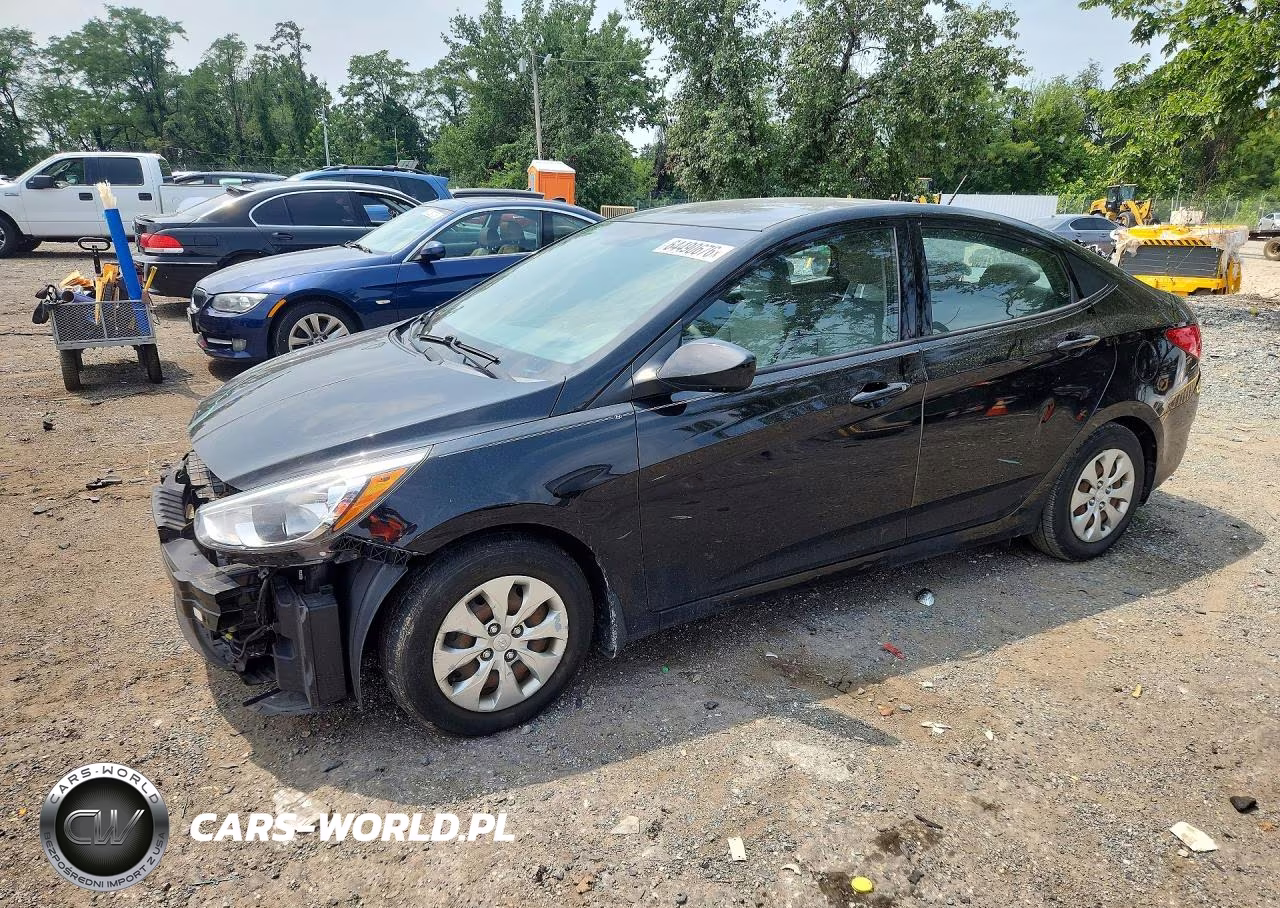 2017 Hyundai Accent Se VIN:KMHCT4AE2HU329983 - 1