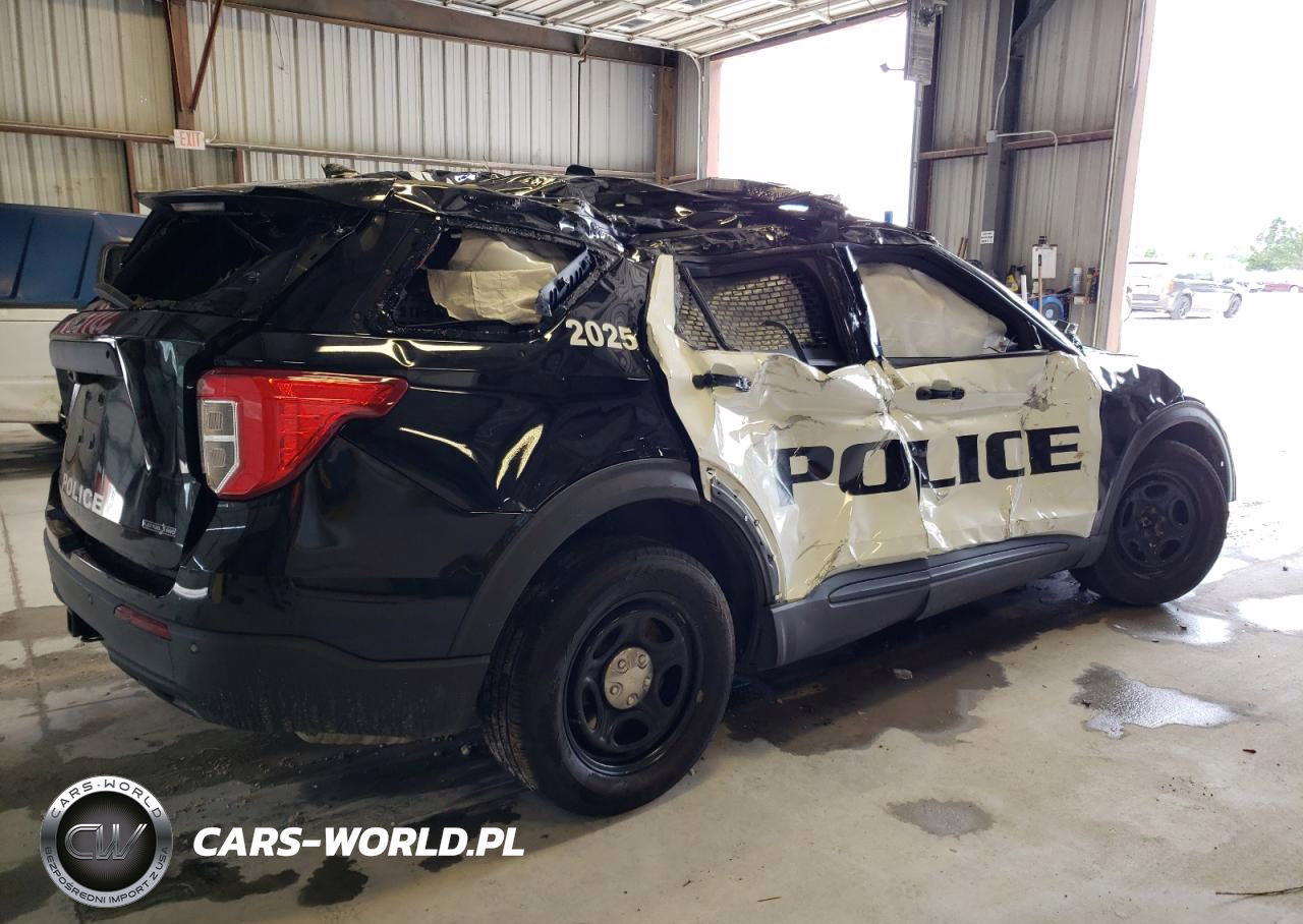 2020 Ford Explorer Police Interceptor VIN:1FM5K8AB6LGC94025 - 3