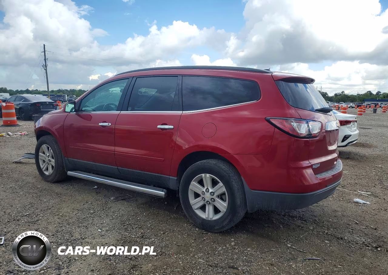2013 Chevrolet Traverse Lt VIN:1GNKRGKDXDJ105031 - 2