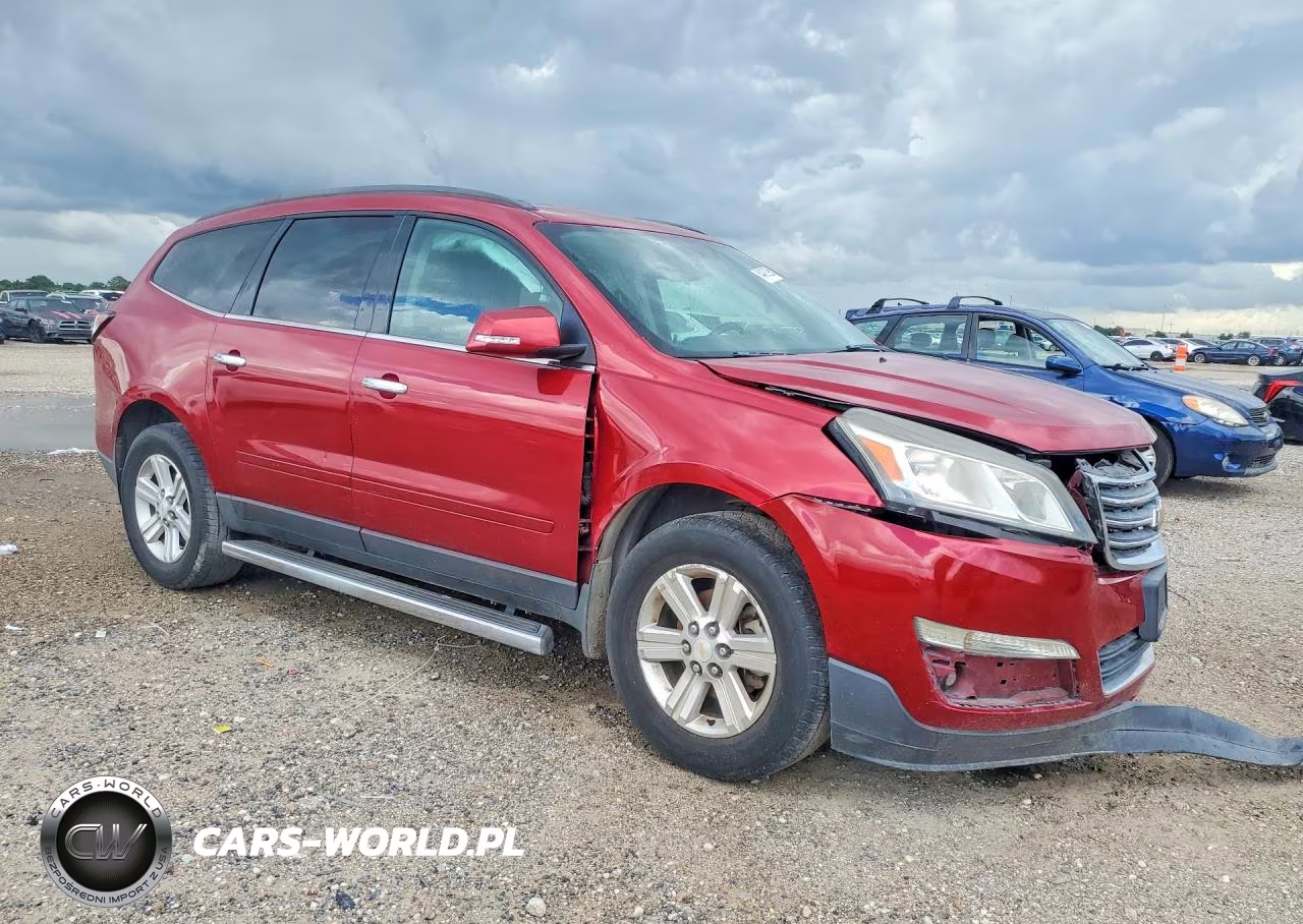 2013 Chevrolet Traverse Lt VIN:1GNKRGKDXDJ105031 - 4