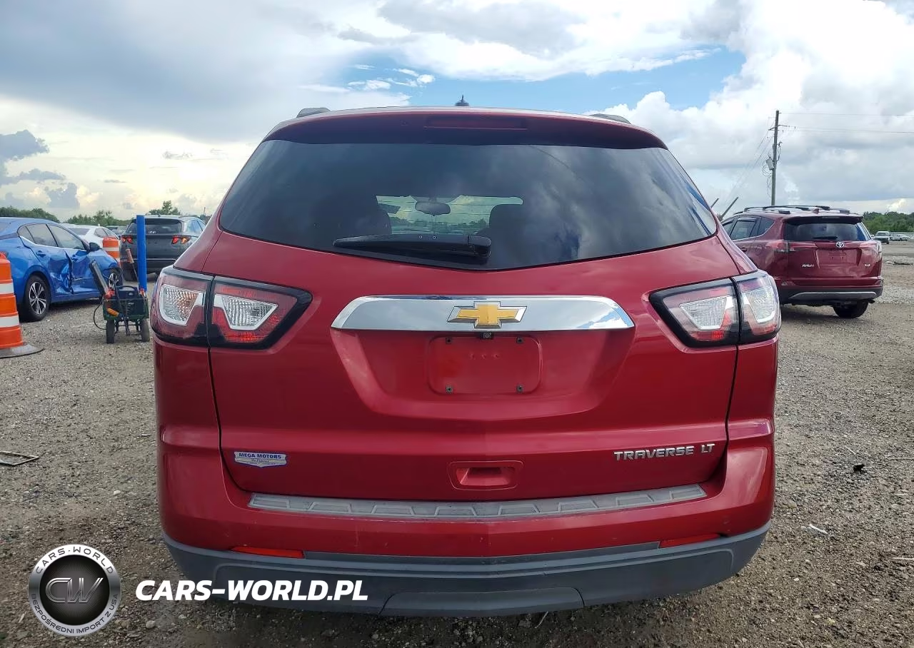 2013 Chevrolet Traverse Lt VIN:1GNKRGKDXDJ105031 - 6
