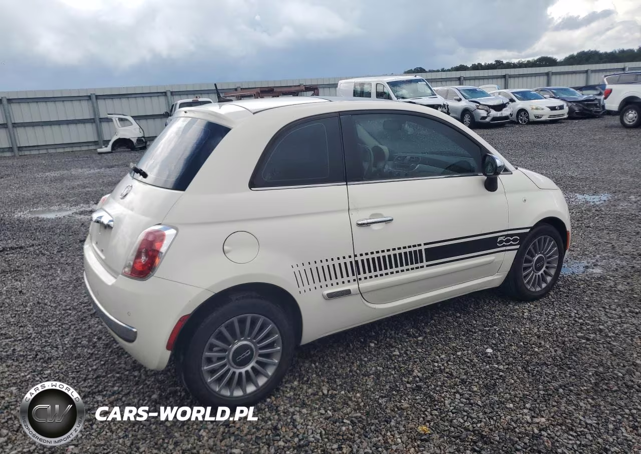 2012 Fiat 500 Lounge VIN:3C3CFFCR7CT209997 - 3