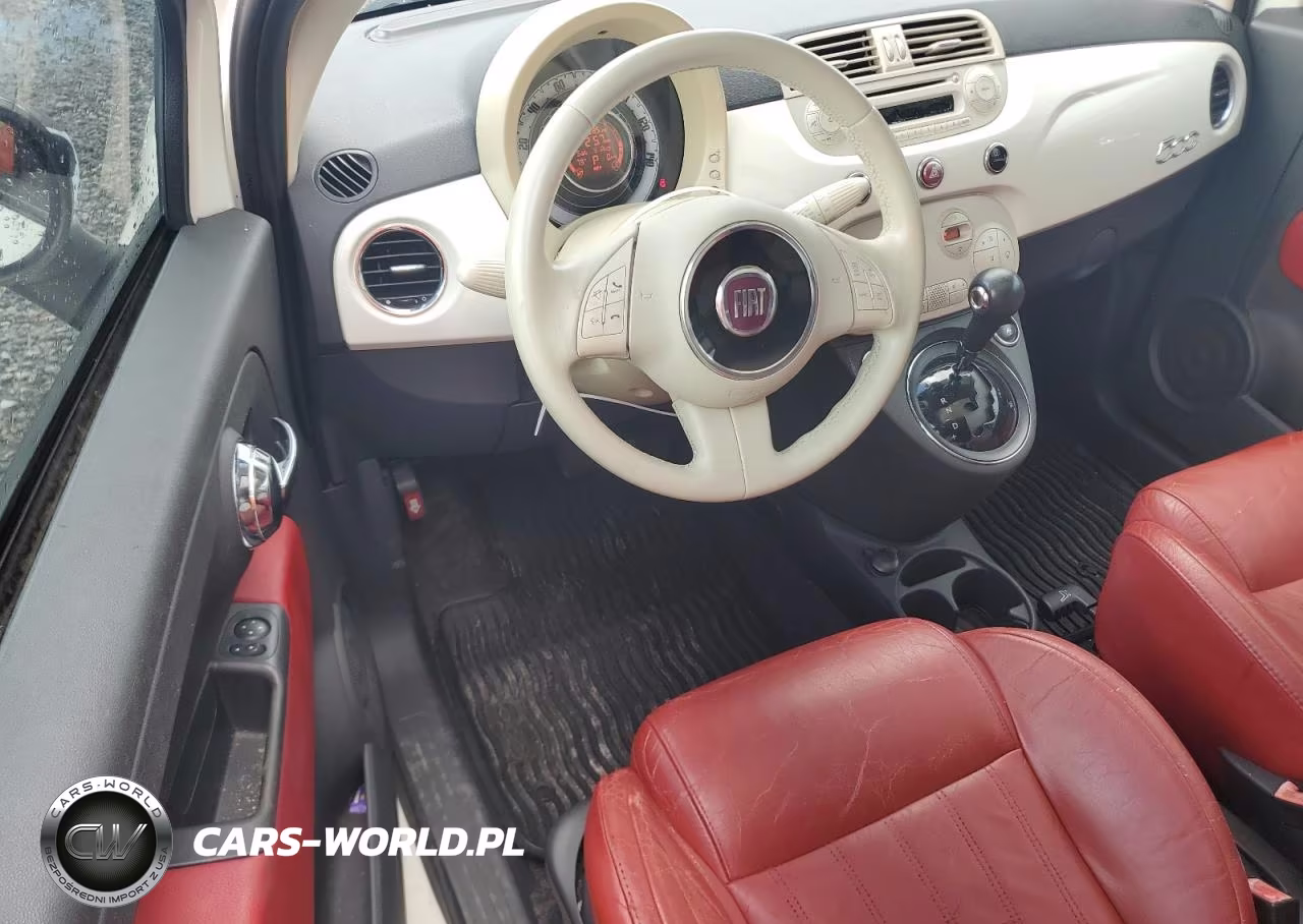 2012 Fiat 500 Lounge VIN:3C3CFFCR7CT209997 - 8