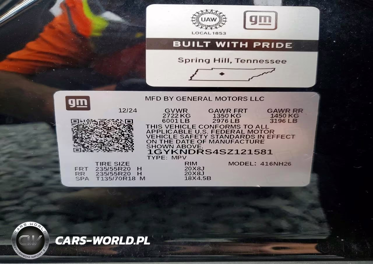 2025 Cadillac Xt5 Premium Luxury VIN:1GYKNDRS4SZ121581 - 13