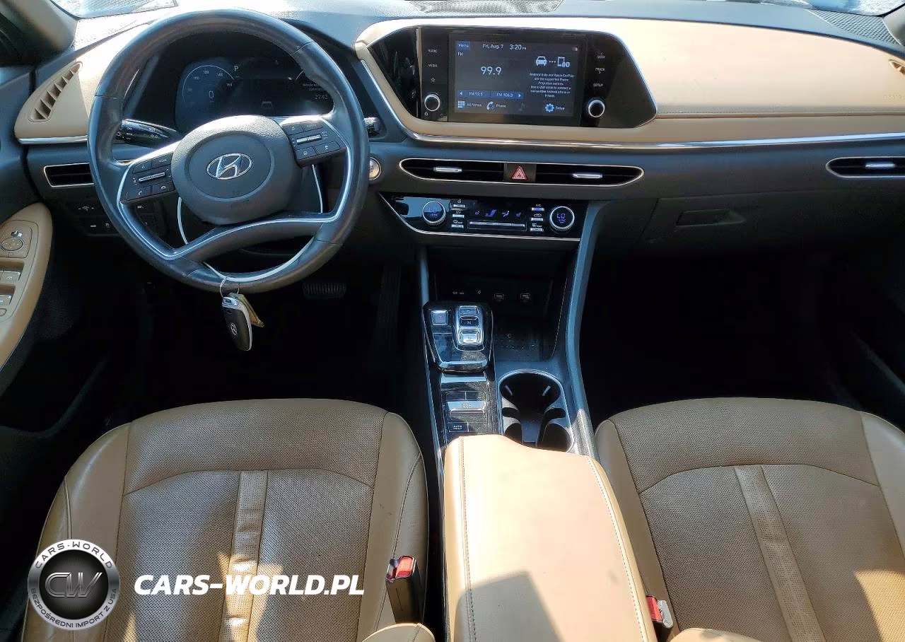 2020 Hyundai Sonata Sel VIN:5NPEF4JA1LH017125 - 8