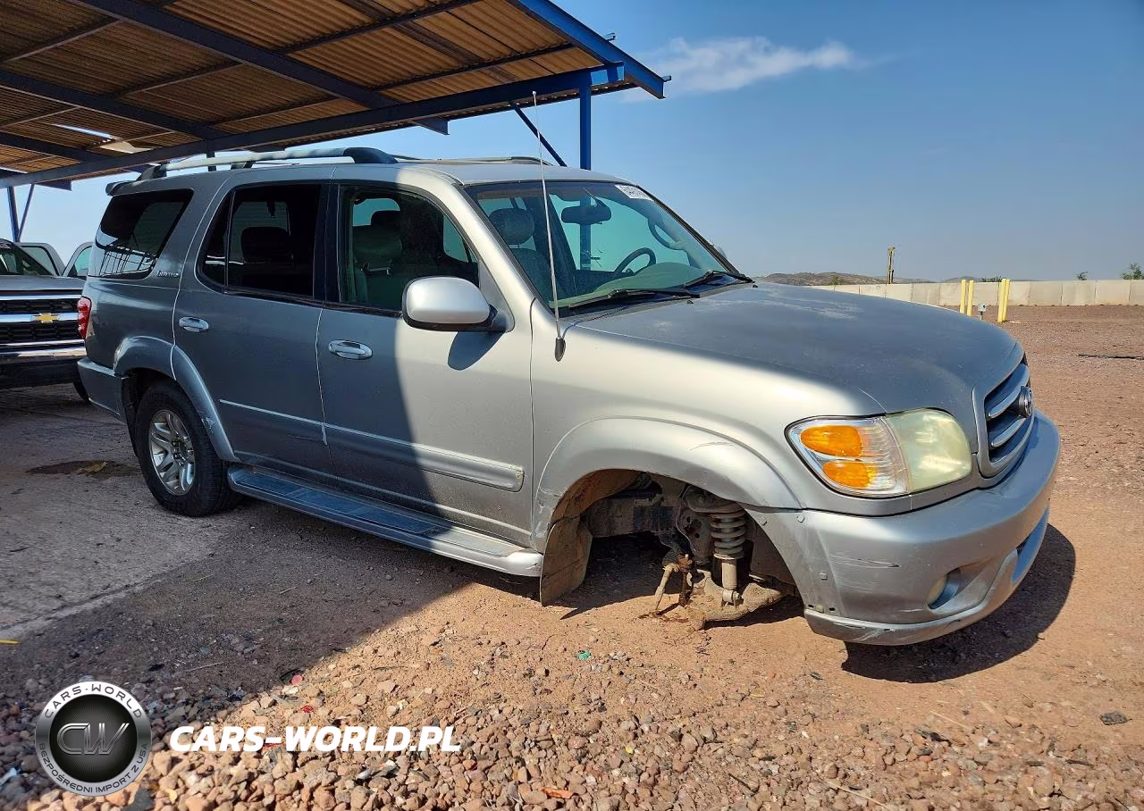 2003 Toyota Sequoia Limited VIN:5TDZT38A23S197834 - 4