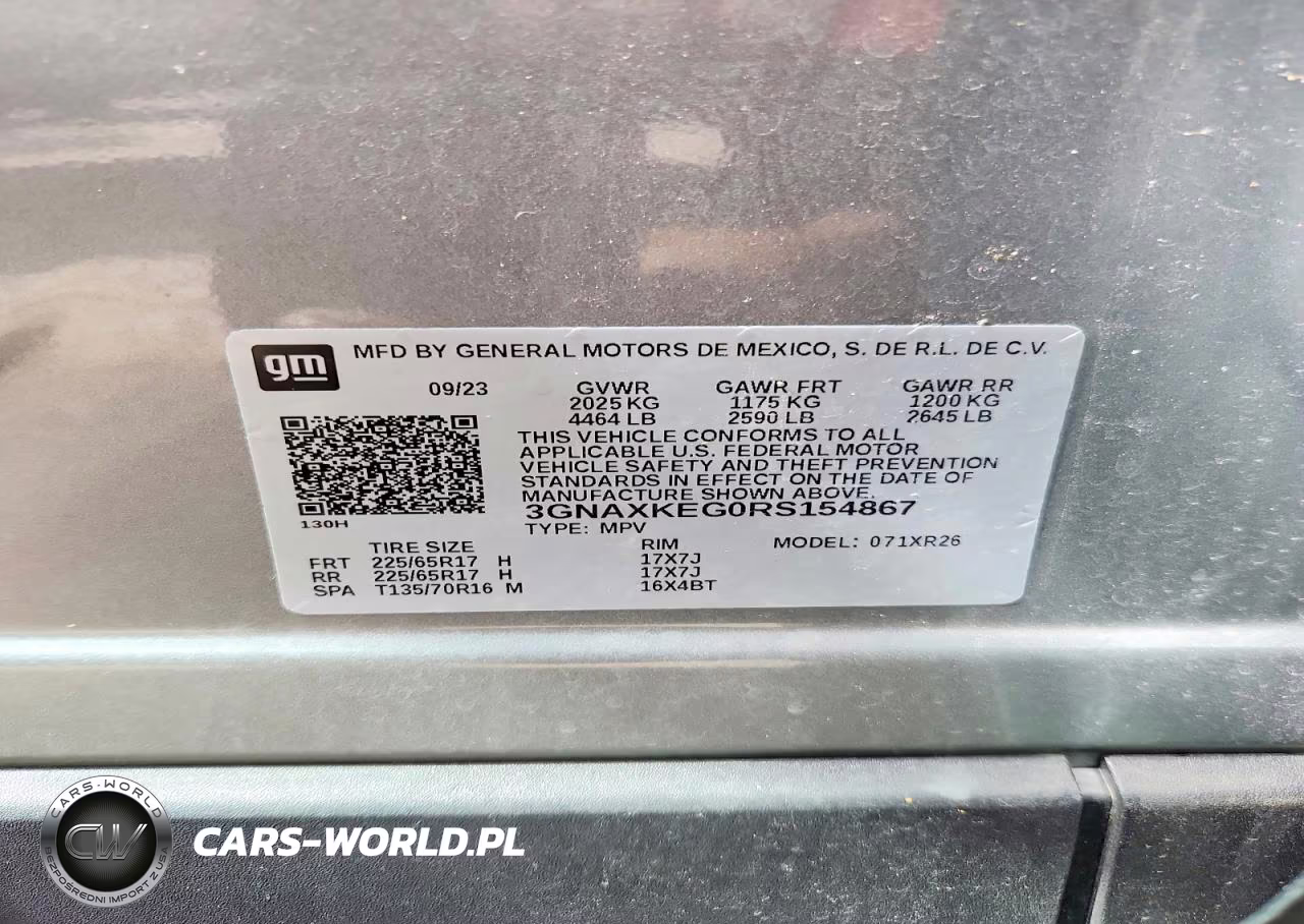 2024 Chevrolet Equinox Lt VIN:3GNAXKEG0RS154867 - 12