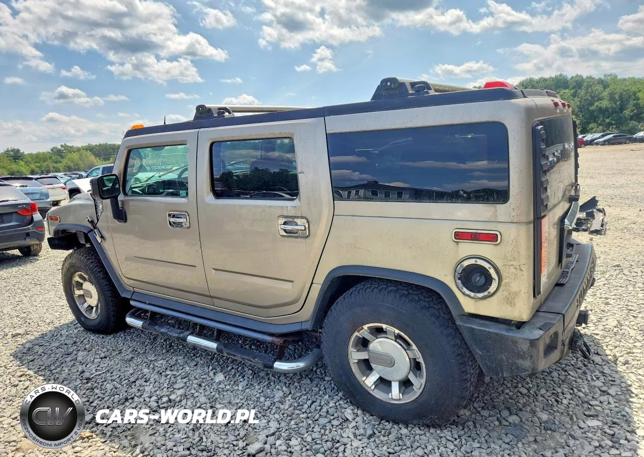 2004 Hummer H2 VIN:5GRGN23U64H117419 - 2