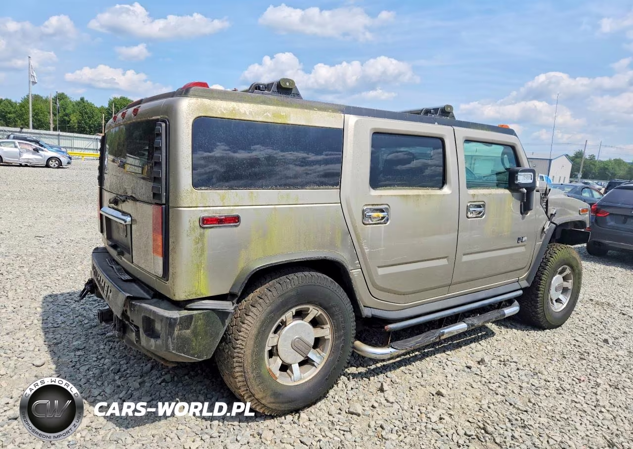 2004 Hummer H2 VIN:5GRGN23U64H117419 - 3