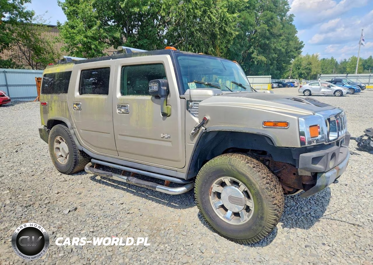 2004 Hummer H2 VIN:5GRGN23U64H117419 - 4