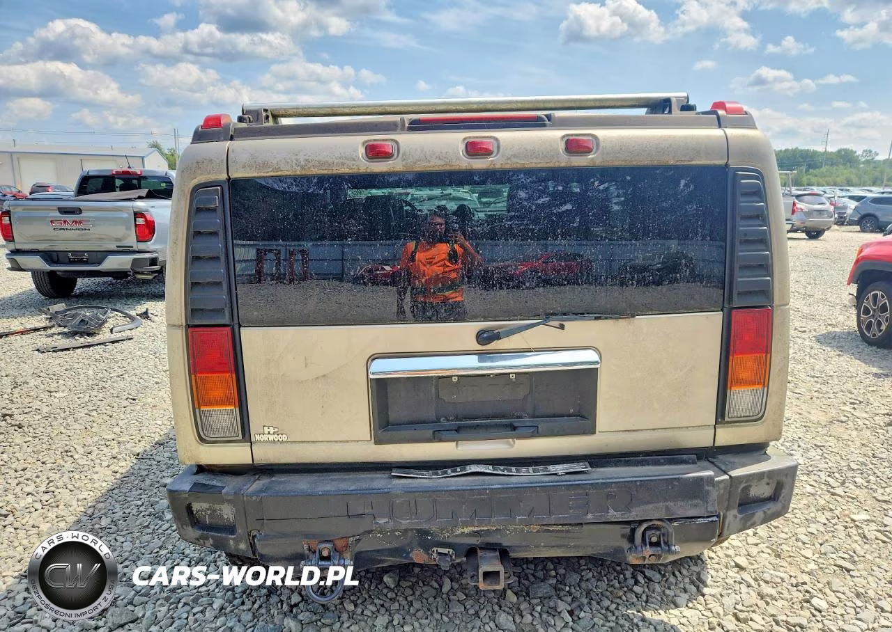 2004 Hummer H2 VIN:5GRGN23U64H117419 - 6