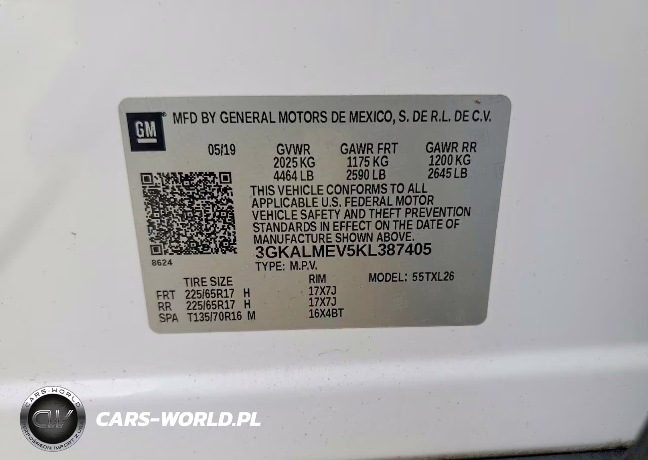 2019 GMC Terrain Sle VIN:3GKALMEV5KL387405 - 14