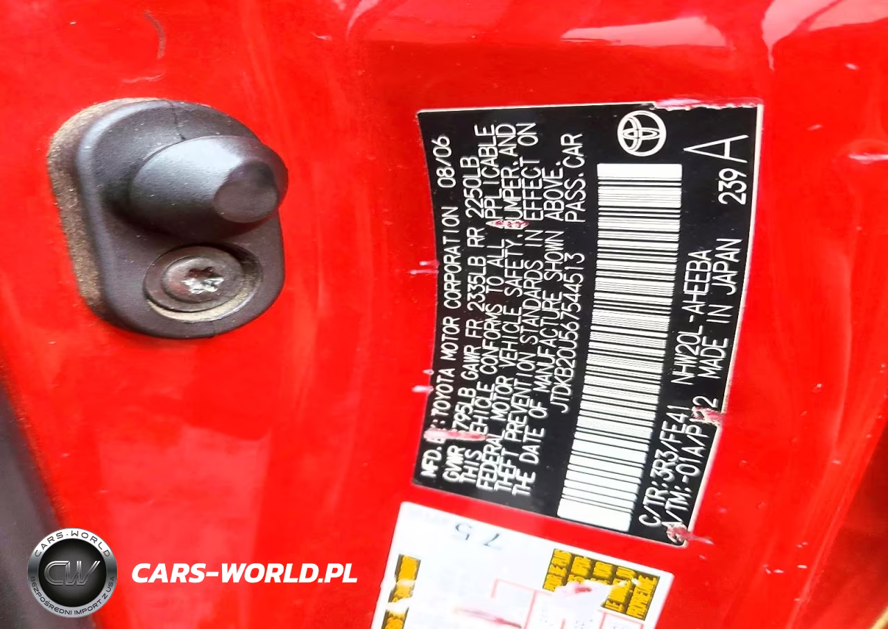 2006 Toyota Prius Base VIN:JTDKB20U567544513 - 12
