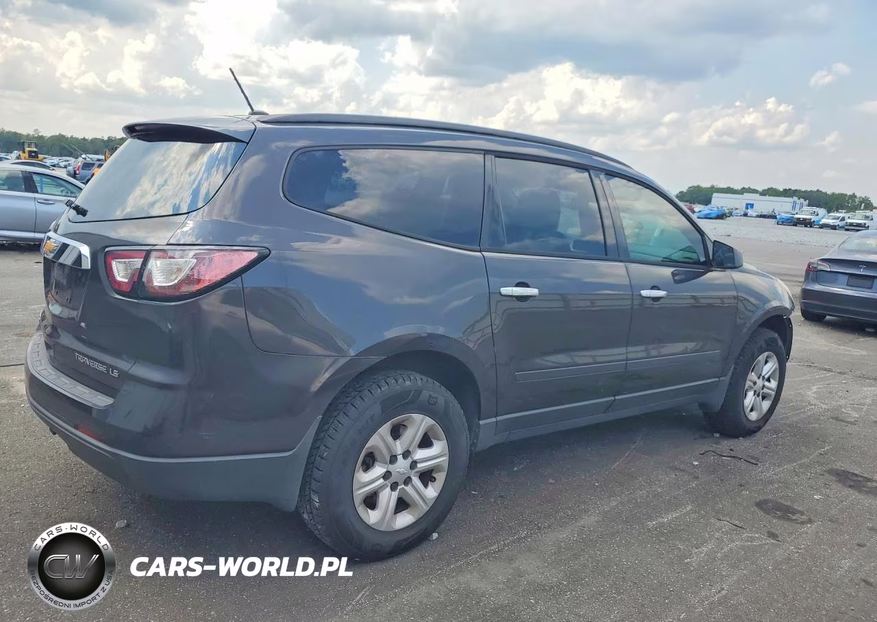 2013 Chevrolet Traverse Ls VIN:1GNKRFKD8DJ249980 - 3