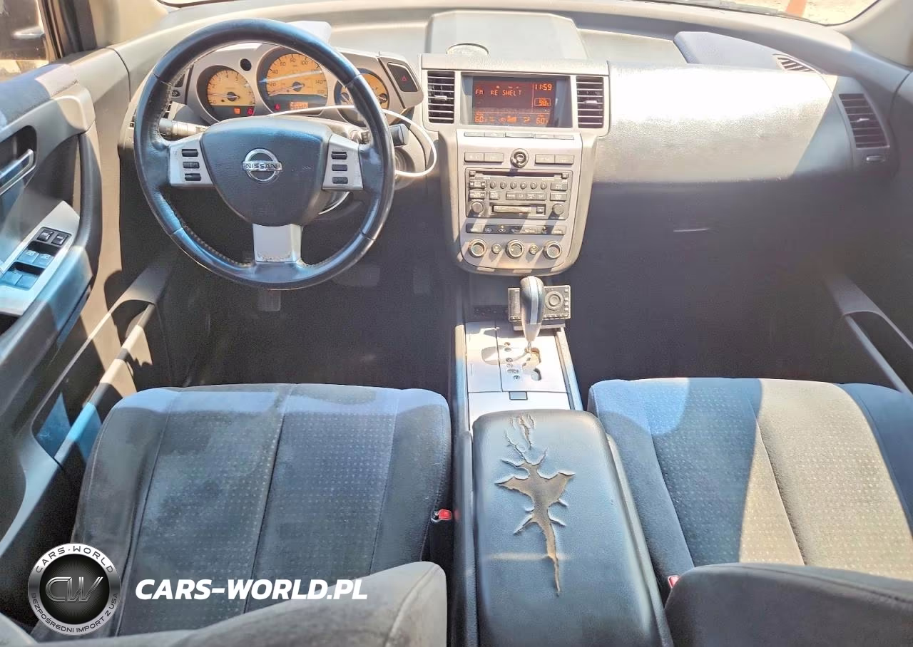 2004 Nissan Murano Sl VIN:JN8AZ08W64W327044 - 8