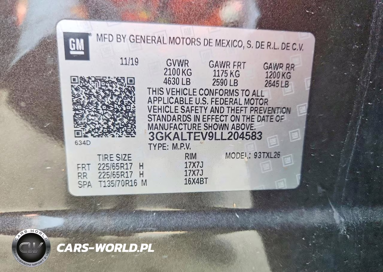 2020 GMC Terrain Sle VIN:3GKALTEV9LL204583 - 13