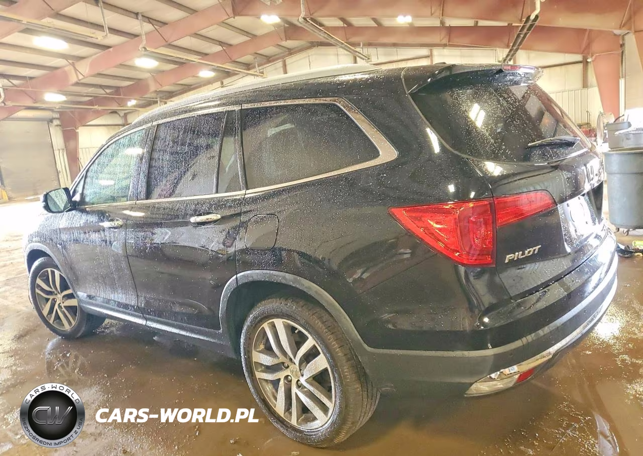 2018 Honda Pilot Elite VIN:5FNYF6H02JB009133 - 2
