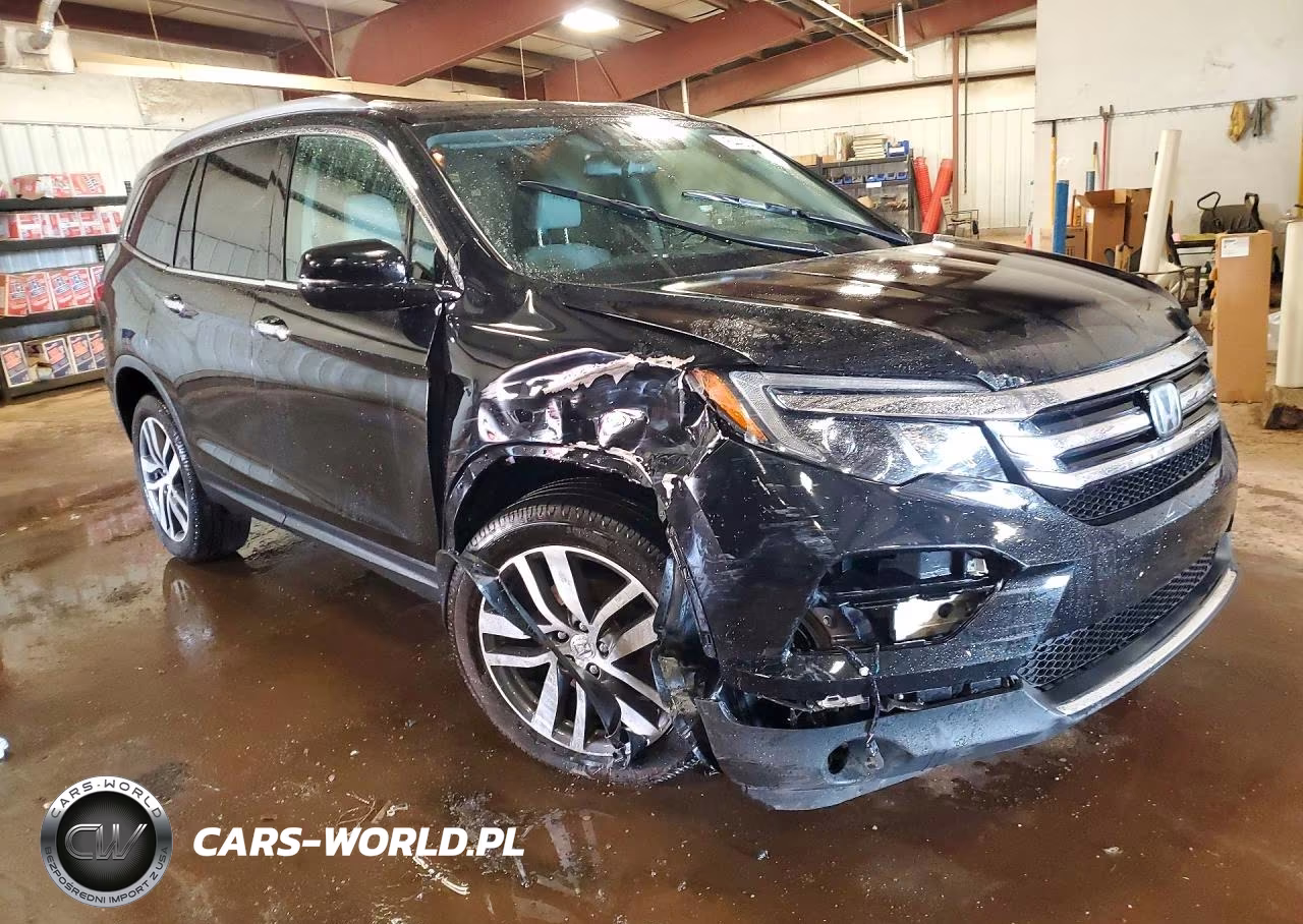 2018 Honda Pilot Elite VIN:5FNYF6H02JB009133 - 4