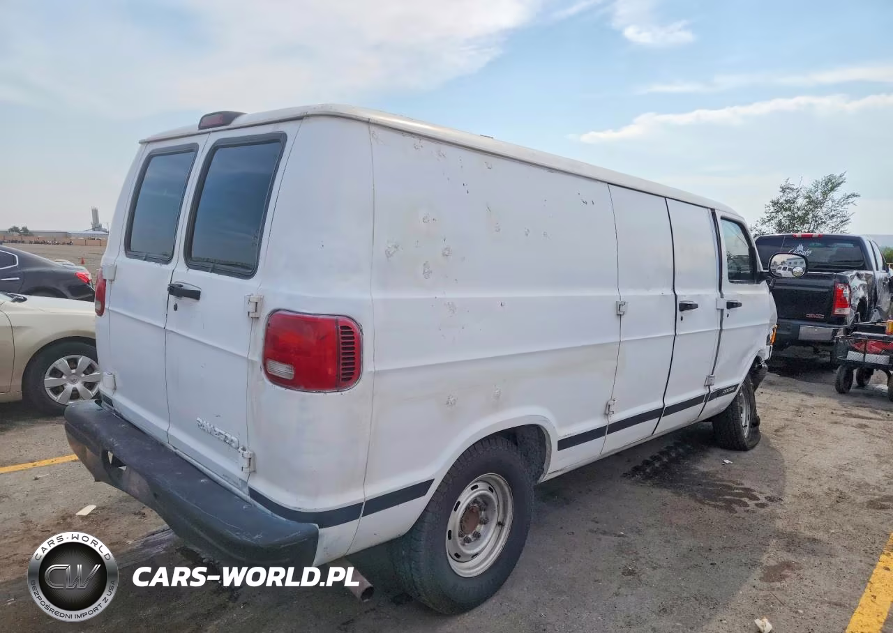 2001 Dodge Ram Van 2500 Delivery Van VIN:2B7JB21Y61K516393 - 3