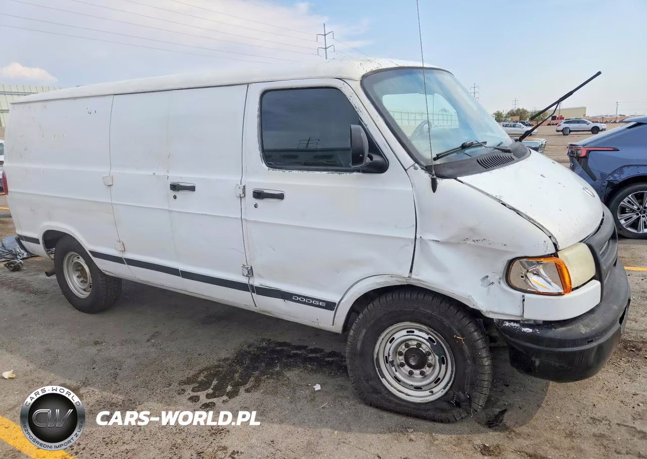 2001 Dodge Ram Van 2500 Delivery Van VIN:2B7JB21Y61K516393 - 4