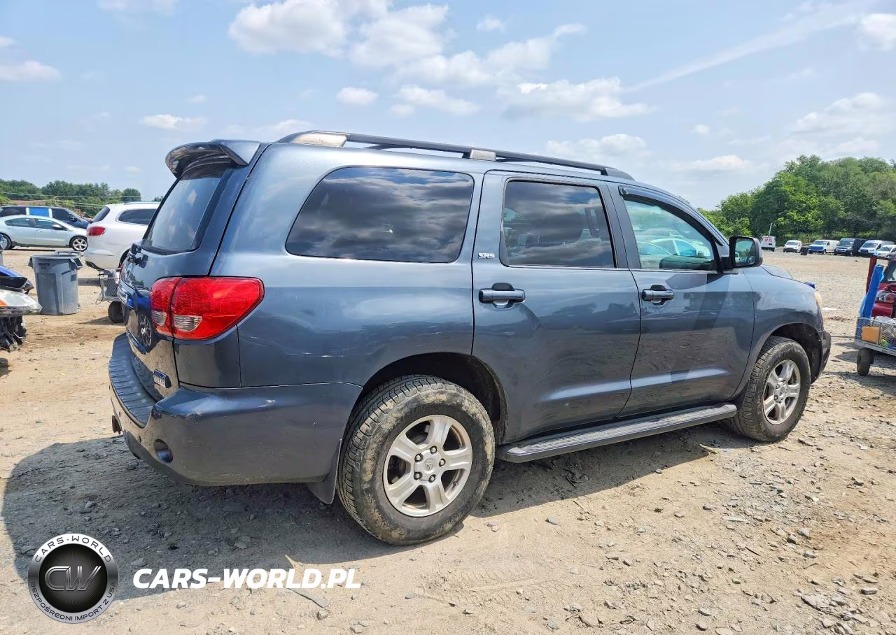 2008 Toyota Sequoia Sr5 VIN:5TDBY64AX8S014231 - 3
