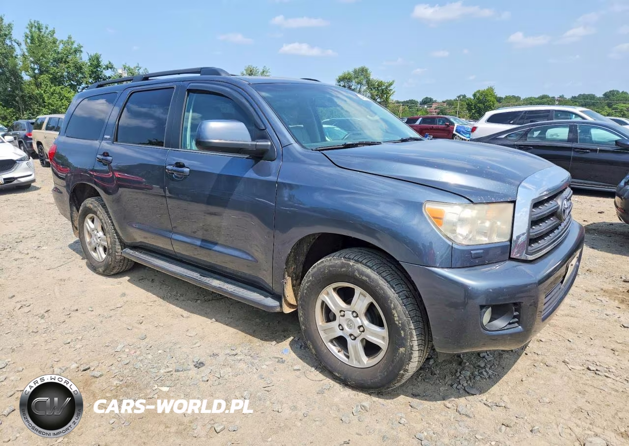 2008 Toyota Sequoia Sr5 VIN:5TDBY64AX8S014231 - 4