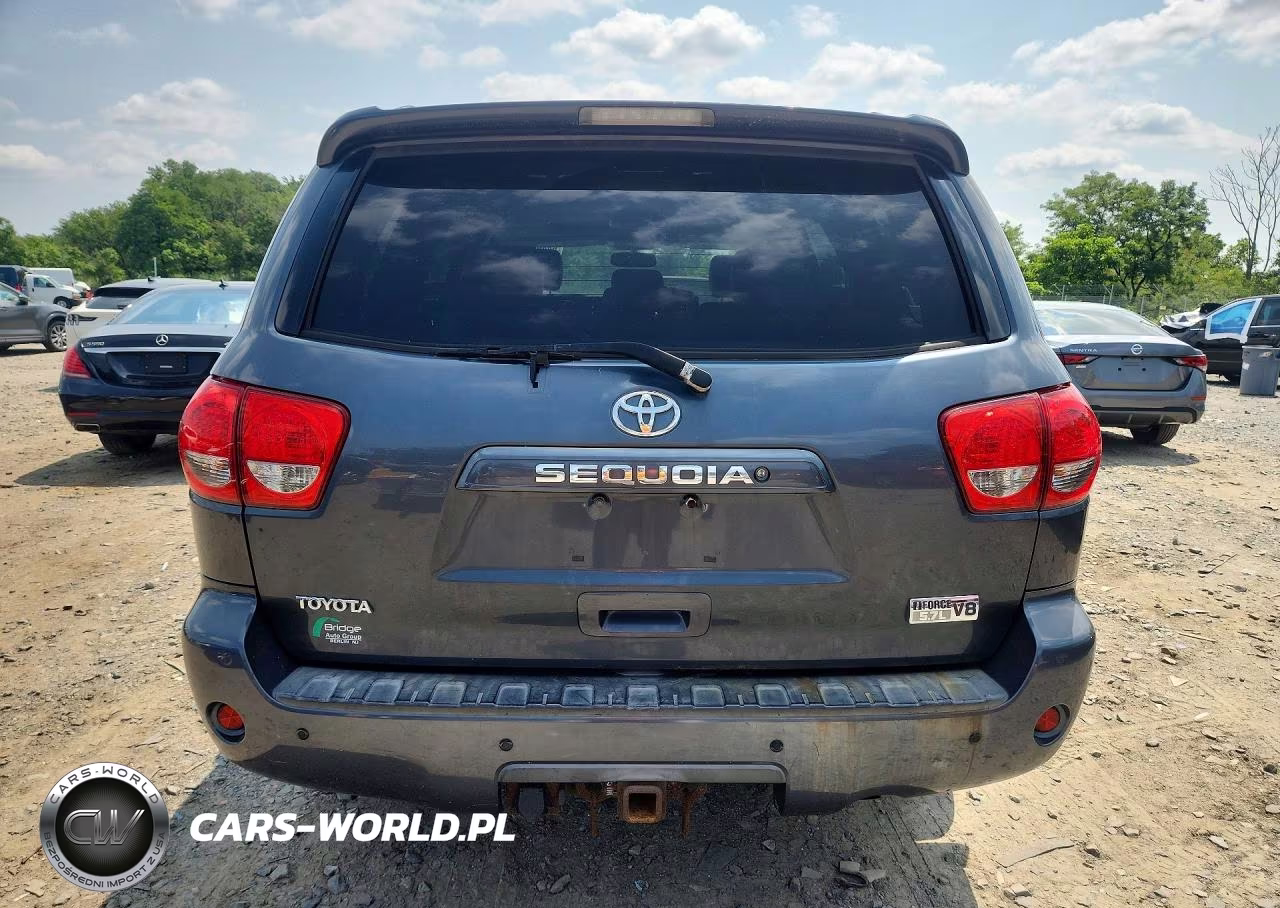 2008 Toyota Sequoia Sr5 VIN:5TDBY64AX8S014231 - 6