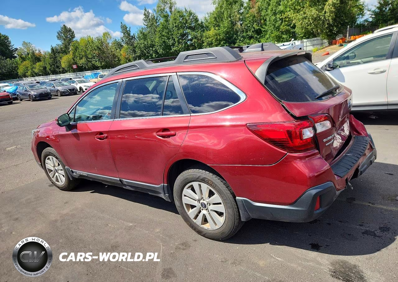 2019 Subaru Outback 2.5I Premium VIN:4S4BSAHC9K3212626 - 2