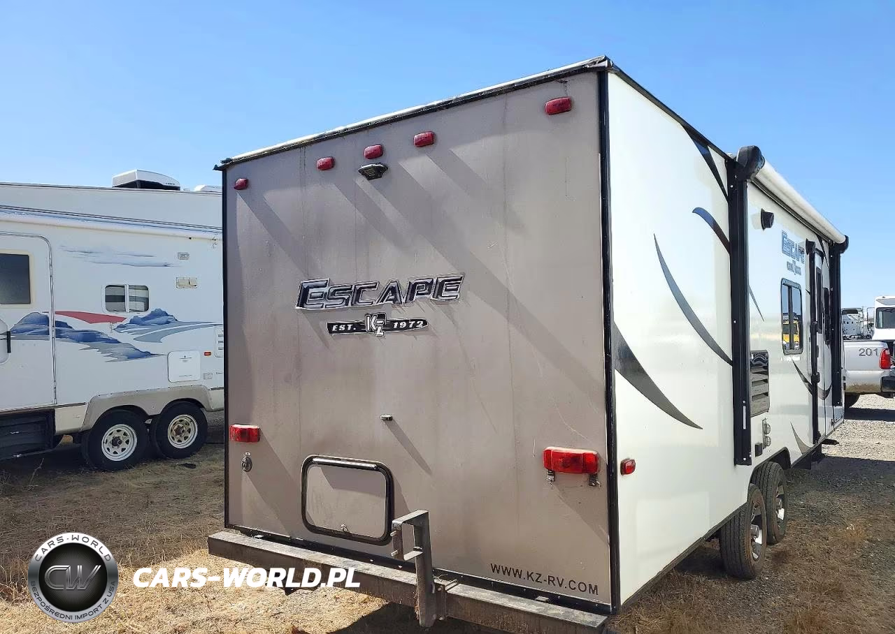 2017 Kz Escape Camper VIN:4EZTA2528H4121880 - 4