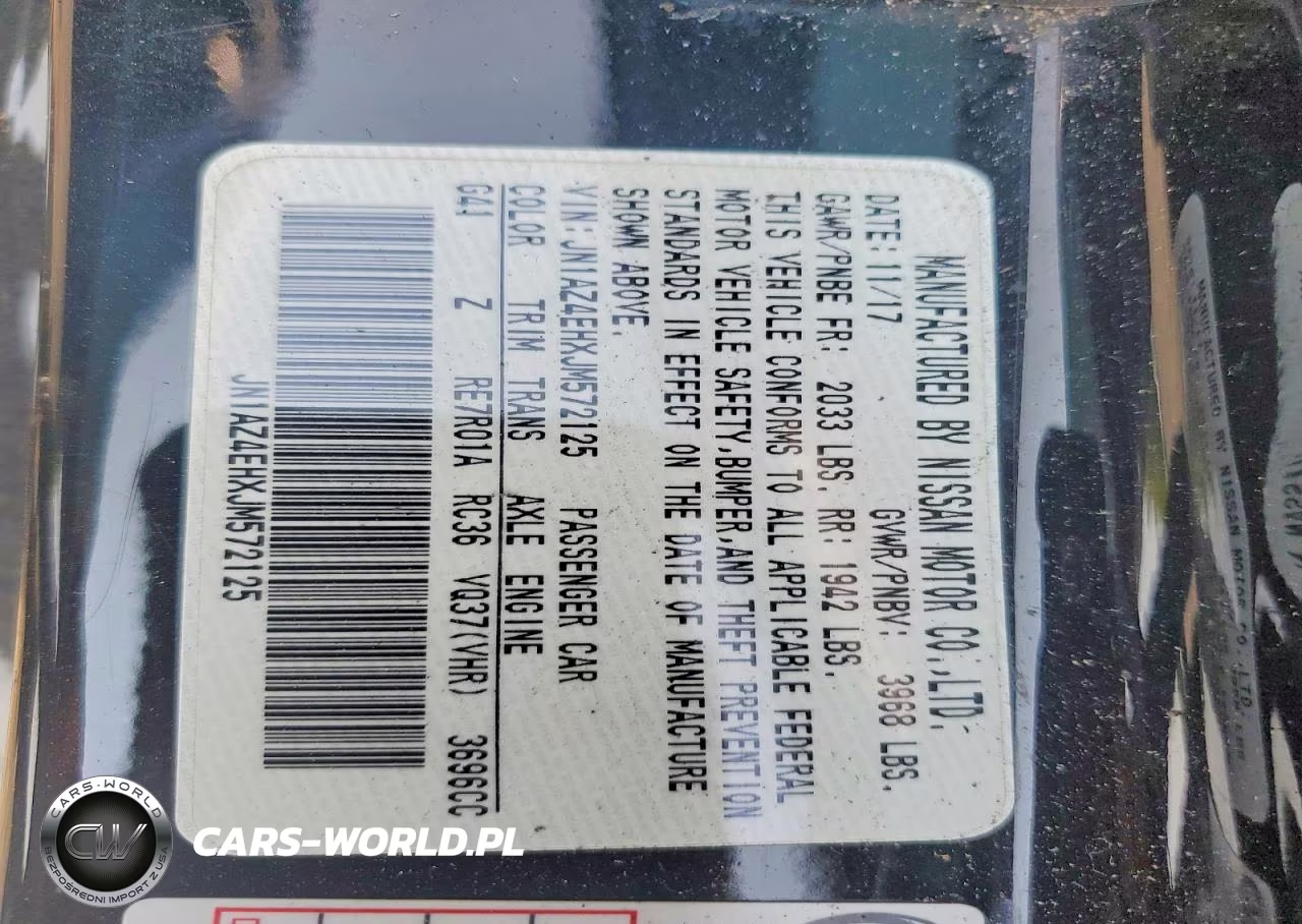 2018 Nissan 370Z Nismo Tech VIN:JN1AZ4EHXJM572125 - 13