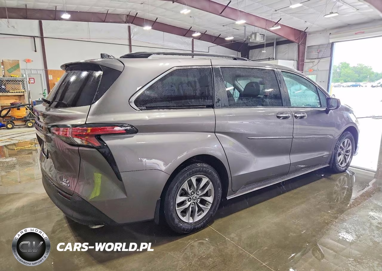 2021 Toyota Sienna Xle VIN:5TDJRKEC2MS047994 - 3