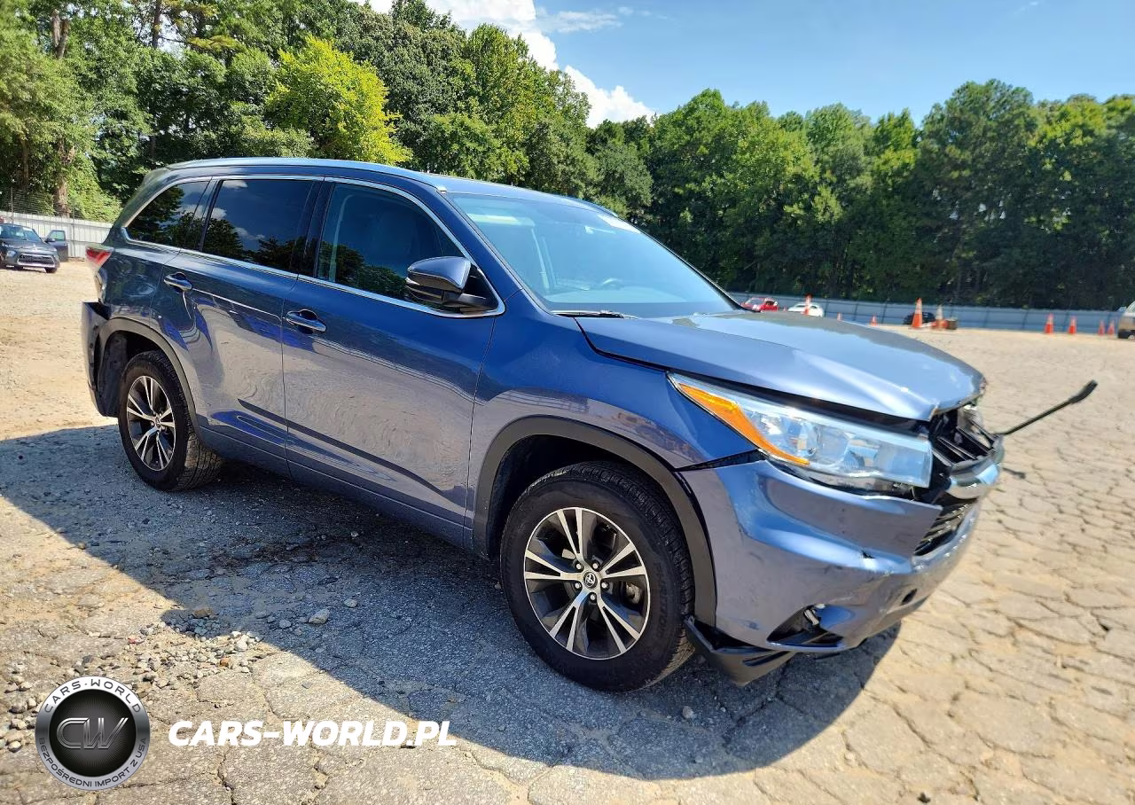 2016 Toyota Highlander Xle VIN:5TDKKRFHXGS121405 - 4