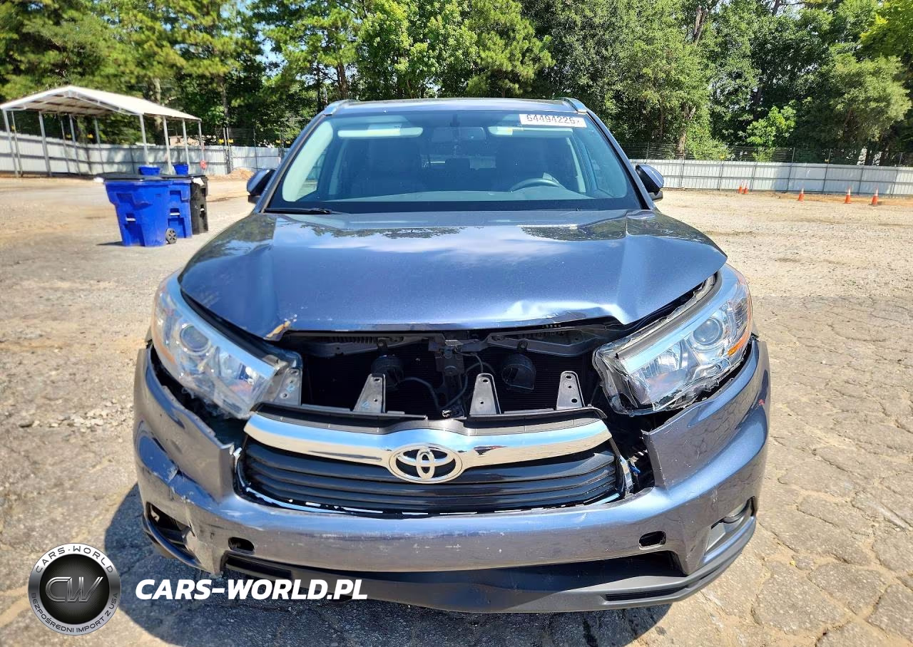2016 Toyota Highlander Xle VIN:5TDKKRFHXGS121405 - 5