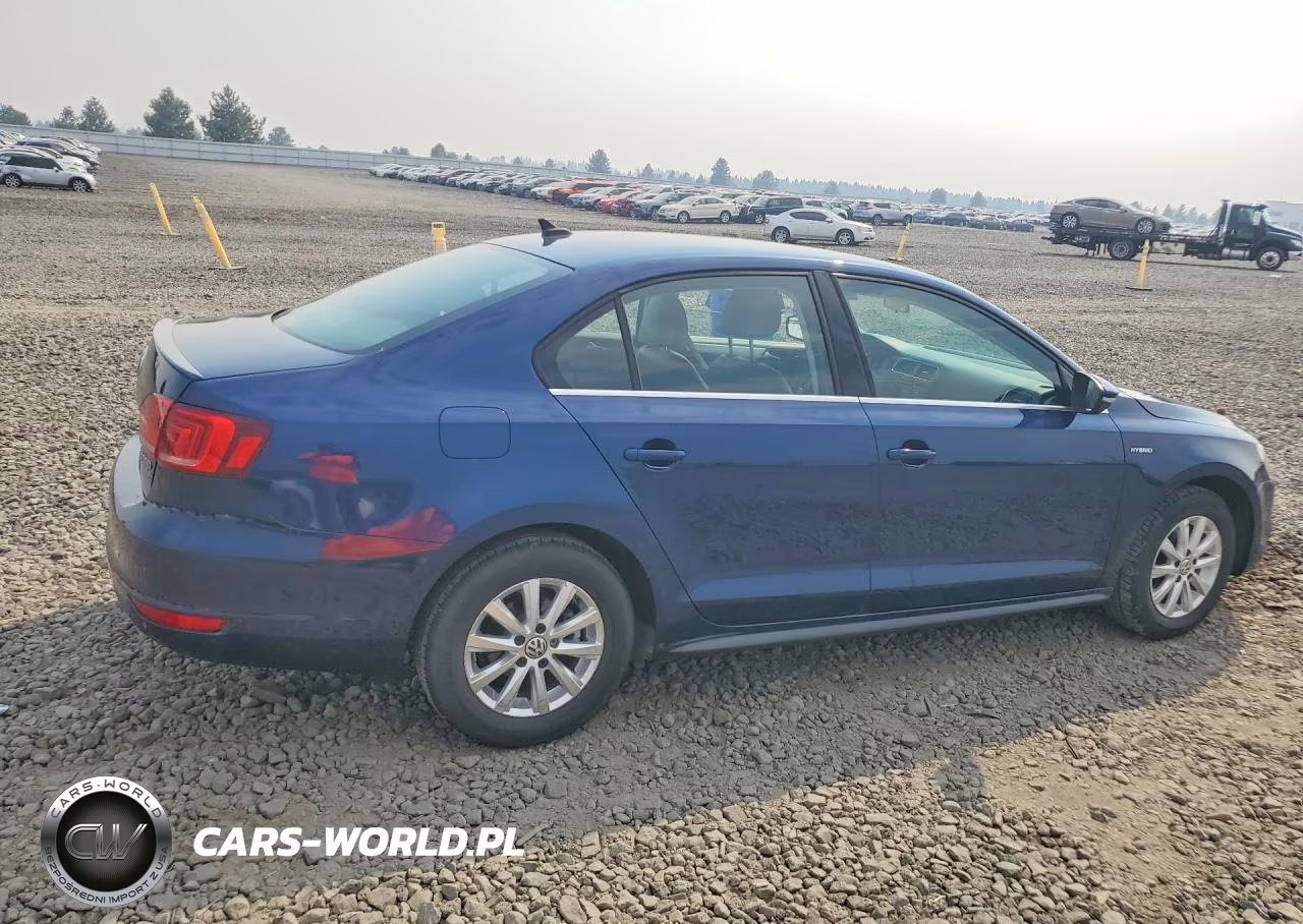 2013 Volkswagen Jetta Hybrid VIN:3VW637AJXDM295156 - 3