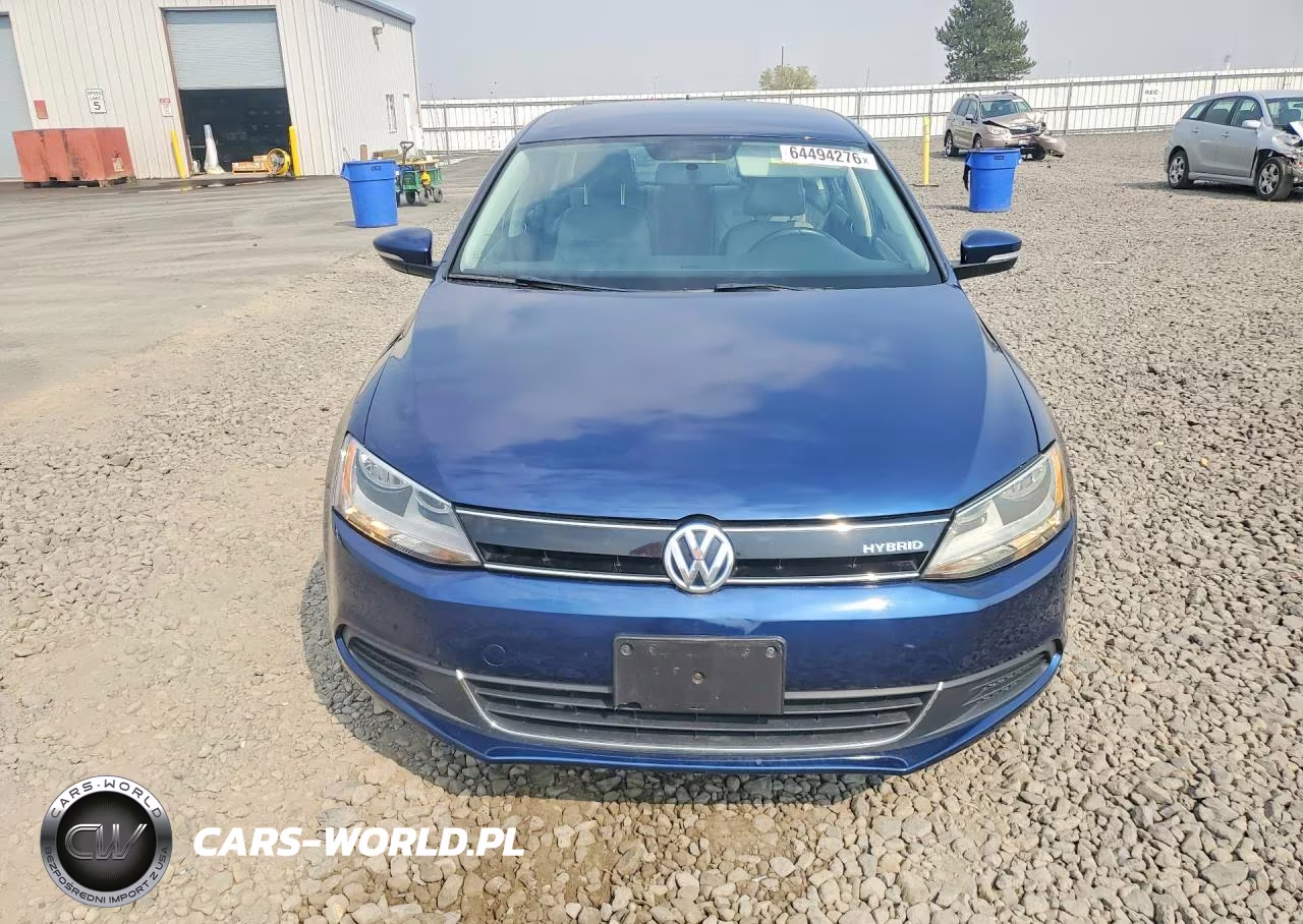 2013 Volkswagen Jetta Hybrid VIN:3VW637AJXDM295156 - 5