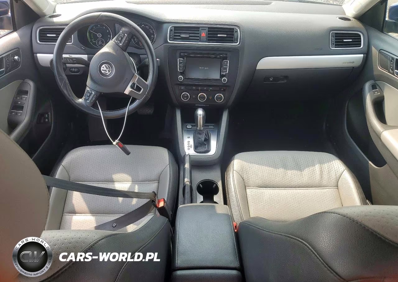 2013 Volkswagen Jetta Hybrid VIN:3VW637AJXDM295156 - 8