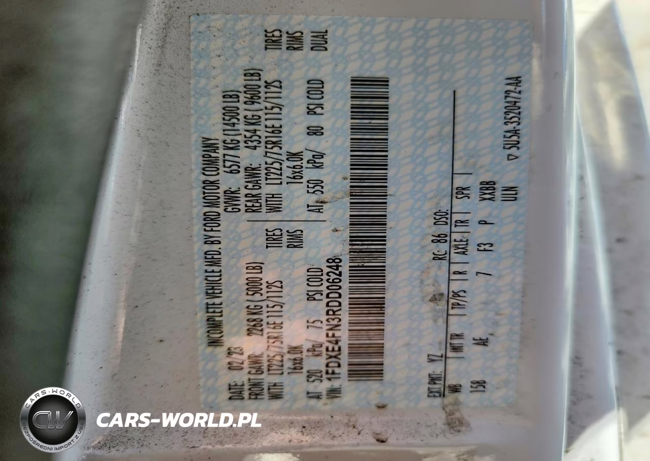 2024 Ford E450 Box Truck VIN:1FDXE4FN3RDD06248 - 13