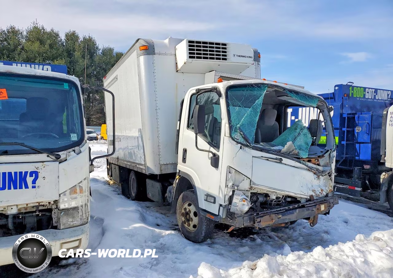 2018 Isuzu Npr Hd Refrigerated Box Truck VIN:JALC4W162J7008650 - 4