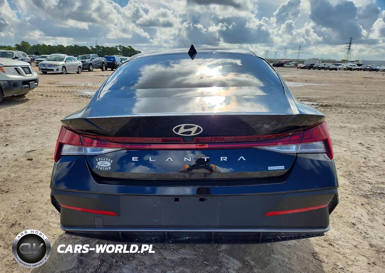 2024 Hyundai Elantra Blue VIN:KMHLM4DJ1RU110973 - 6
