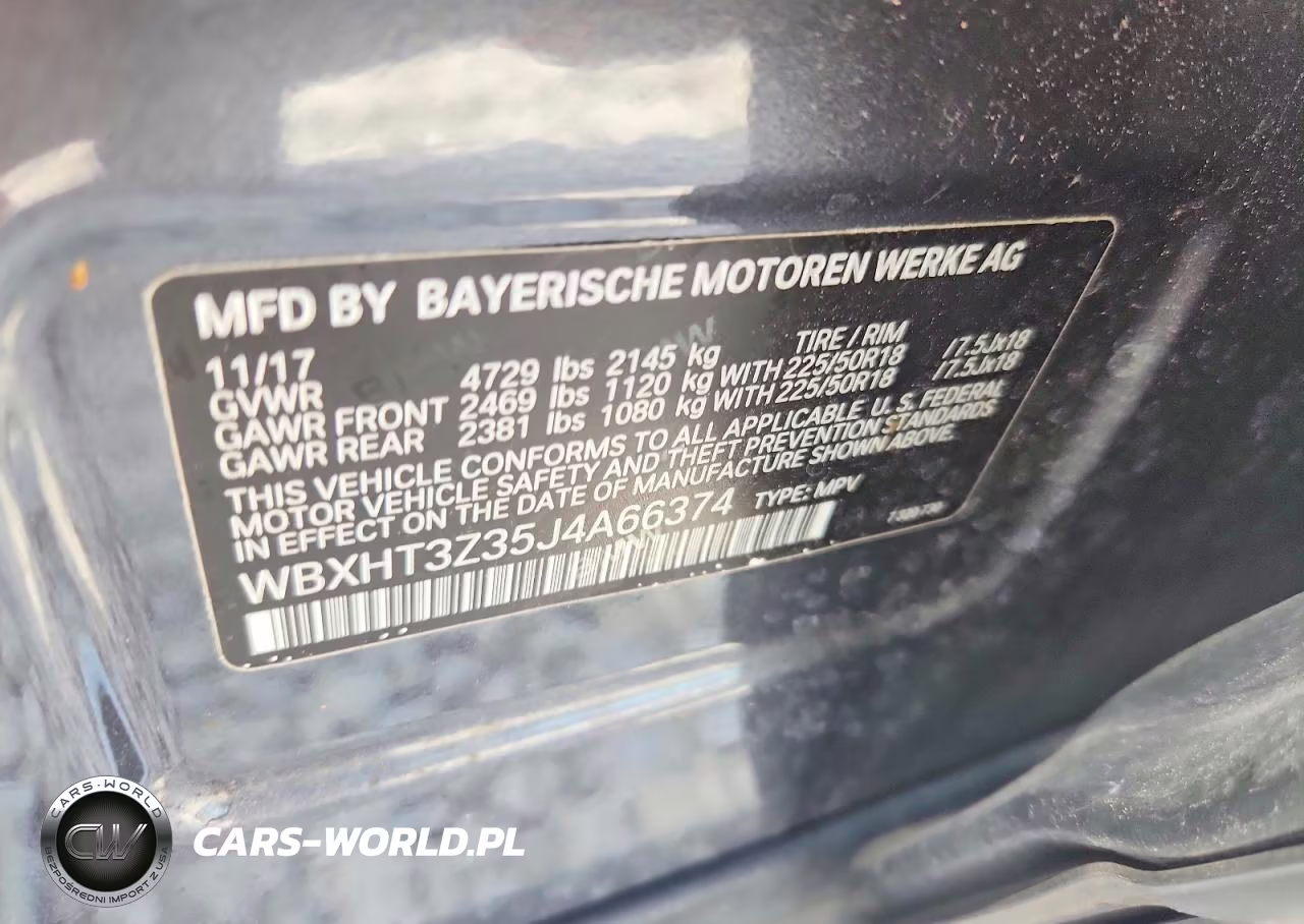 2018 BMW X1 xDrive28I VIN:WBXHT3Z35J4A66374 - 13