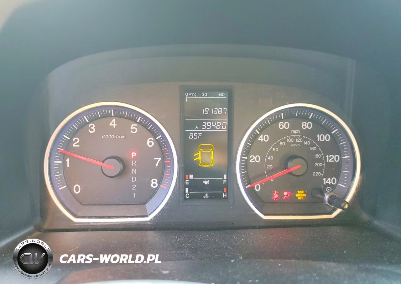 2007 Honda Cr-V Exl VIN:JHLRE48707C053228 - 9