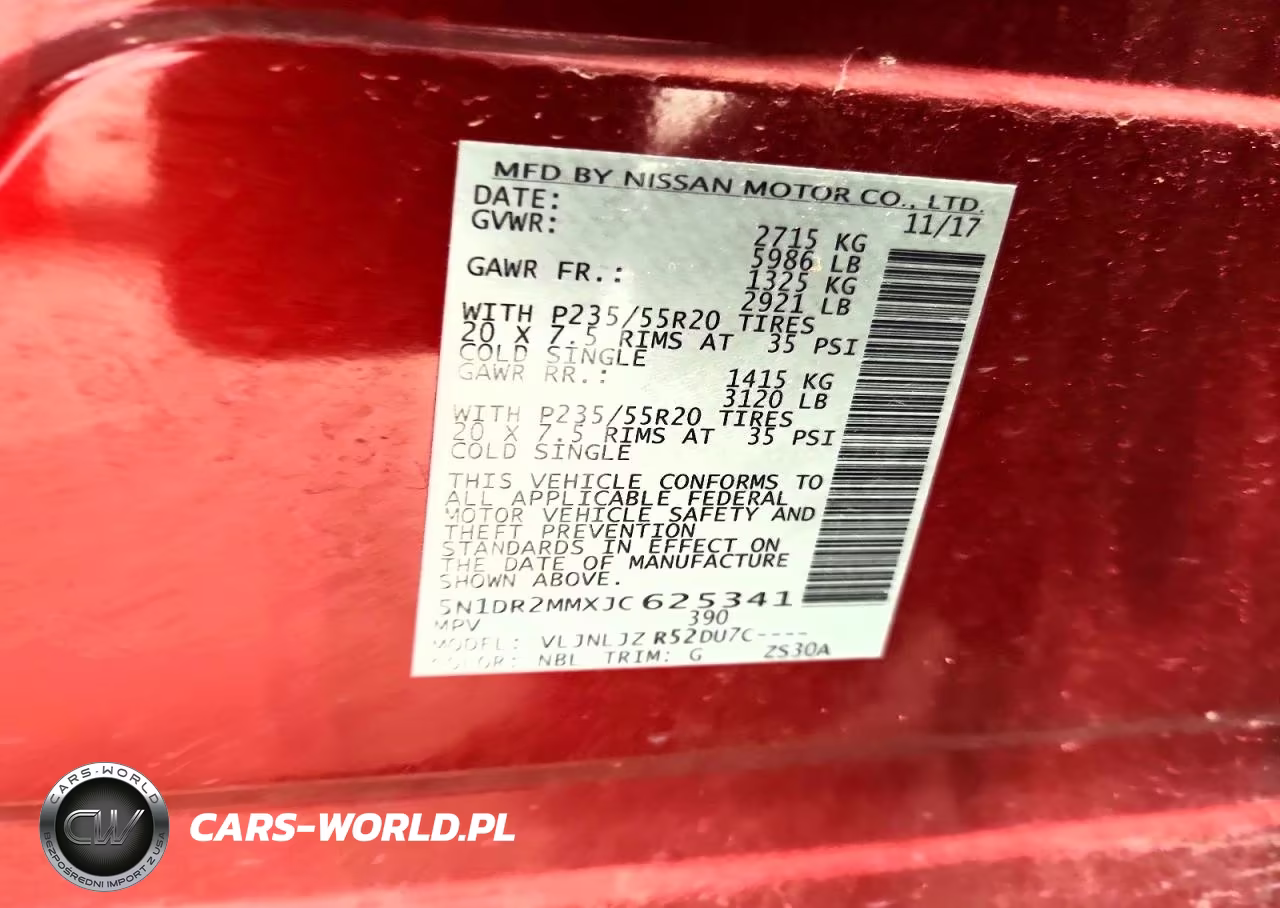 2018 Nissan Pathfinder Platinum VIN:5N1DR2MMXJC625341 - 13