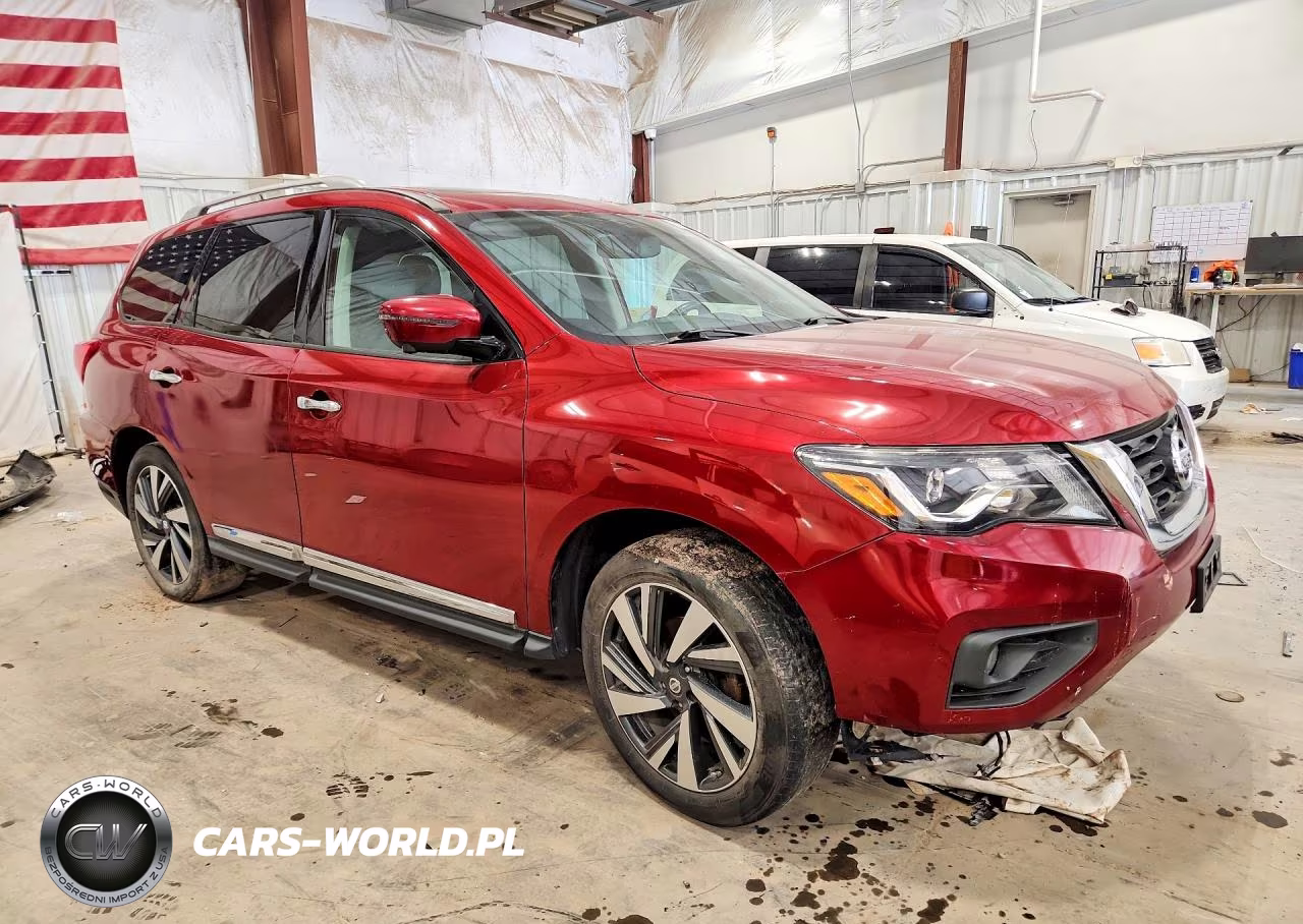 2018 Nissan Pathfinder Platinum VIN:5N1DR2MMXJC625341 - 4