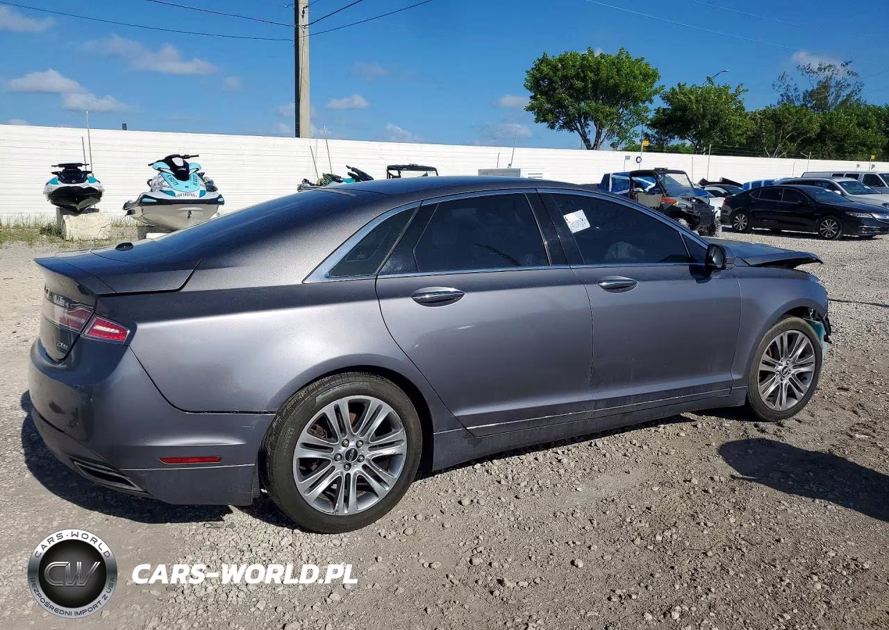 2014 Lincoln Mkz Hybrid VIN:3LN6L2LU1ER815743 - 3