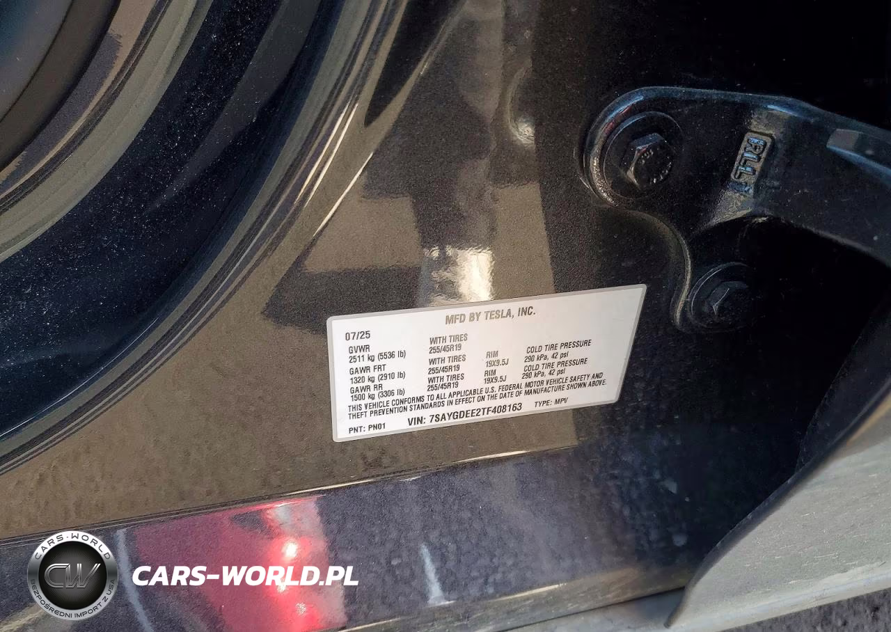2026 Tesla Model Y VIN:7SAYGDEE2TF408163 - 12