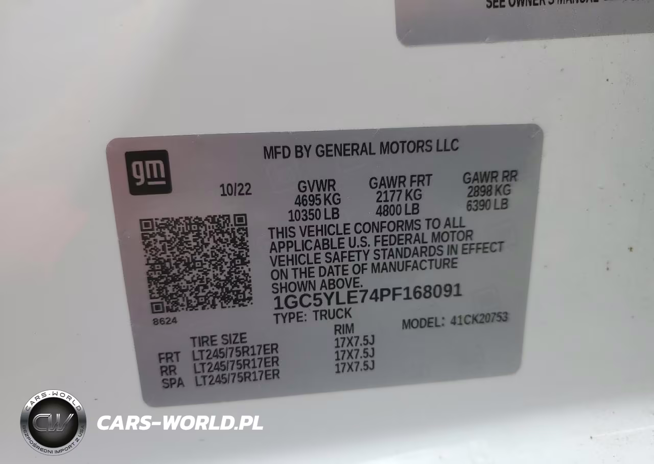 2023 Chevrolet Silverado K2500 Heavy Duty VIN:1GC5YLE74PF168091 - 12