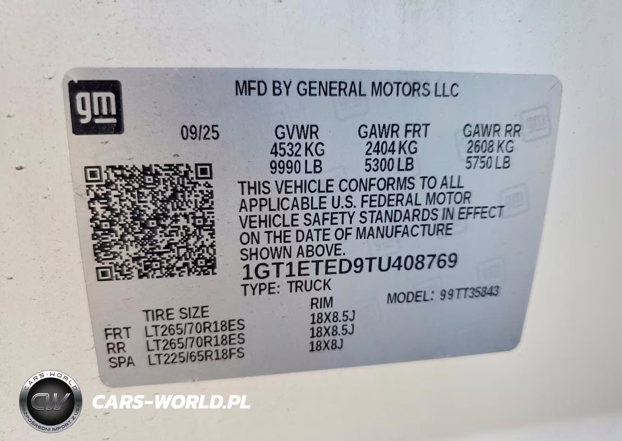 2026 GMC Sierra Elevation VIN:1GT1ETED9TU408769 - 12