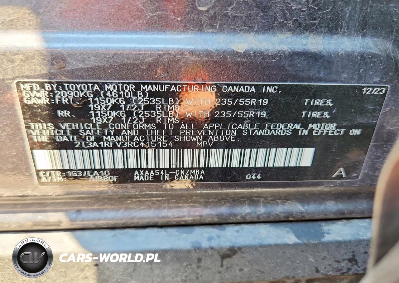 2024 Toyota Rav4 Xle Premium VIN:2T3A1RFV3RC415154 - 13