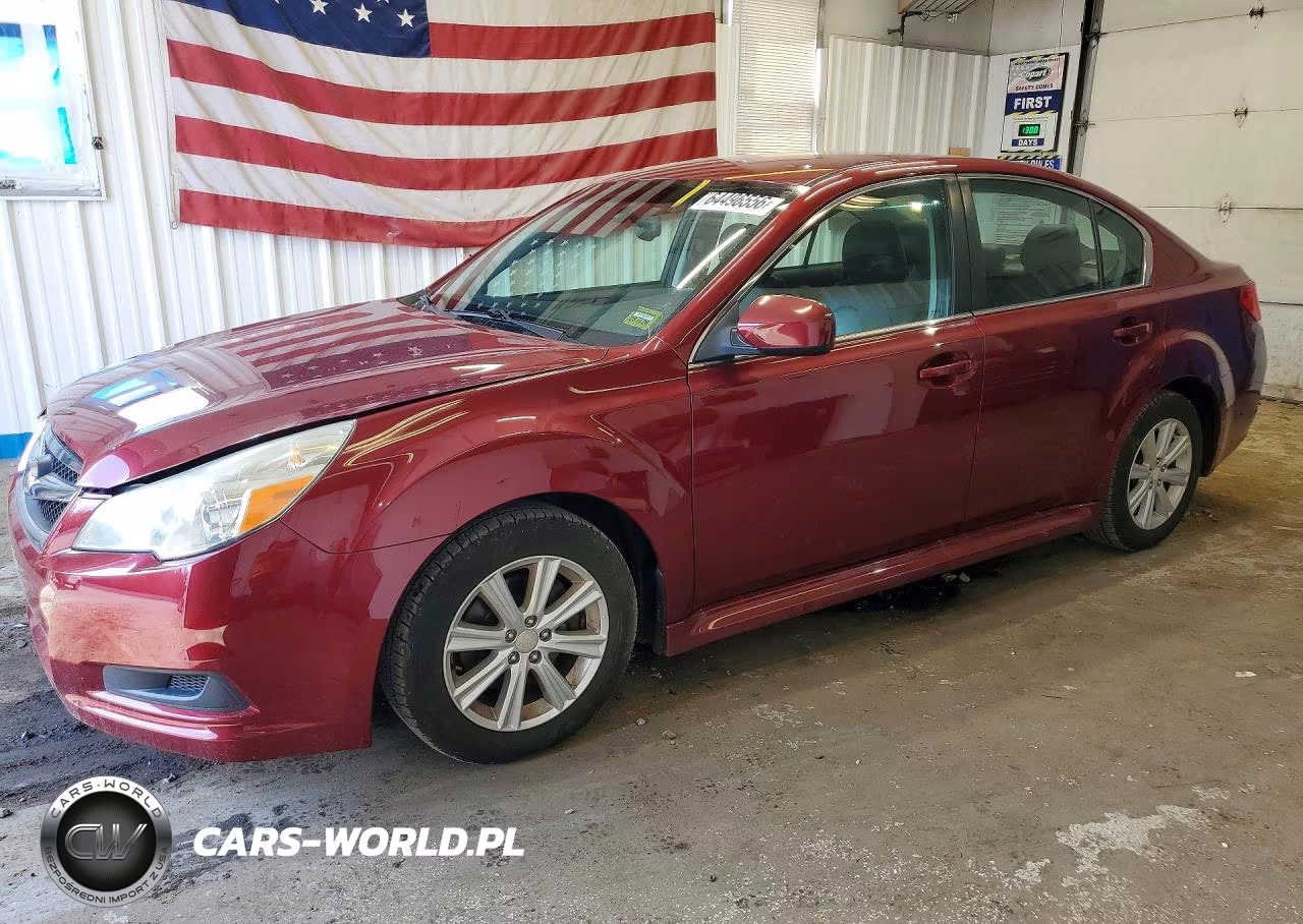 2011 Subaru Legacy 2.5I Premium VIN:4S3BMBC63B3227516 - 1
